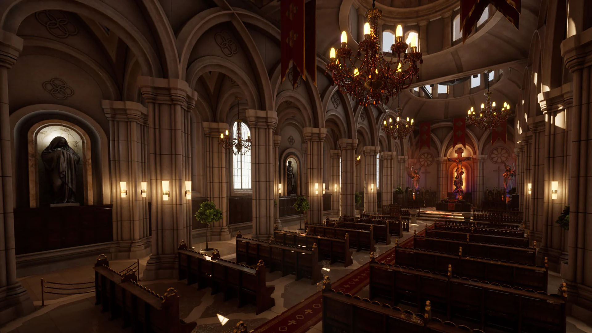 The Church Virtual Set