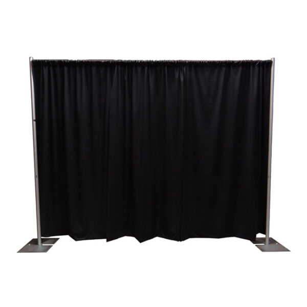 10ft Velour Pipe & Drape Backdrop Rental in Miami & Fort Lauderdale