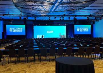 The Exit Planning Summit 2024 - LED Wall Rental - Event Production Company & Services Miami