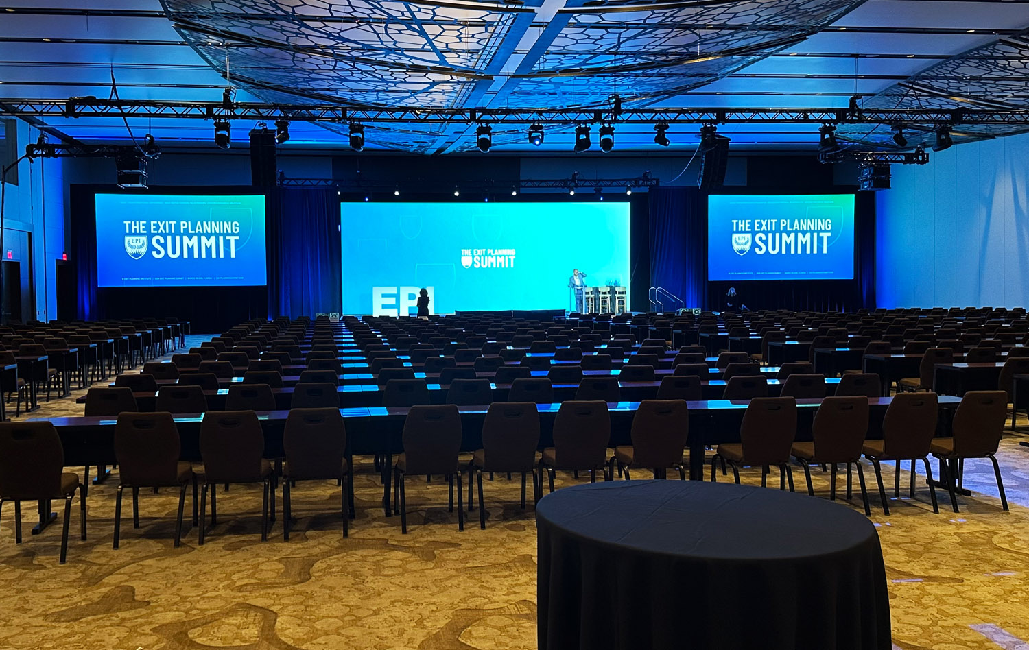 The Exit Planning Summit 2024 - LED Wall Rental - Event Production Company & Services Miami