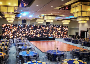 Royal Dames LED Wall, Audio & Lighting Setup in Miami - Event Production Services