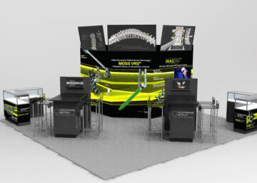 Biedermann Motech Convention Booth 3D Render