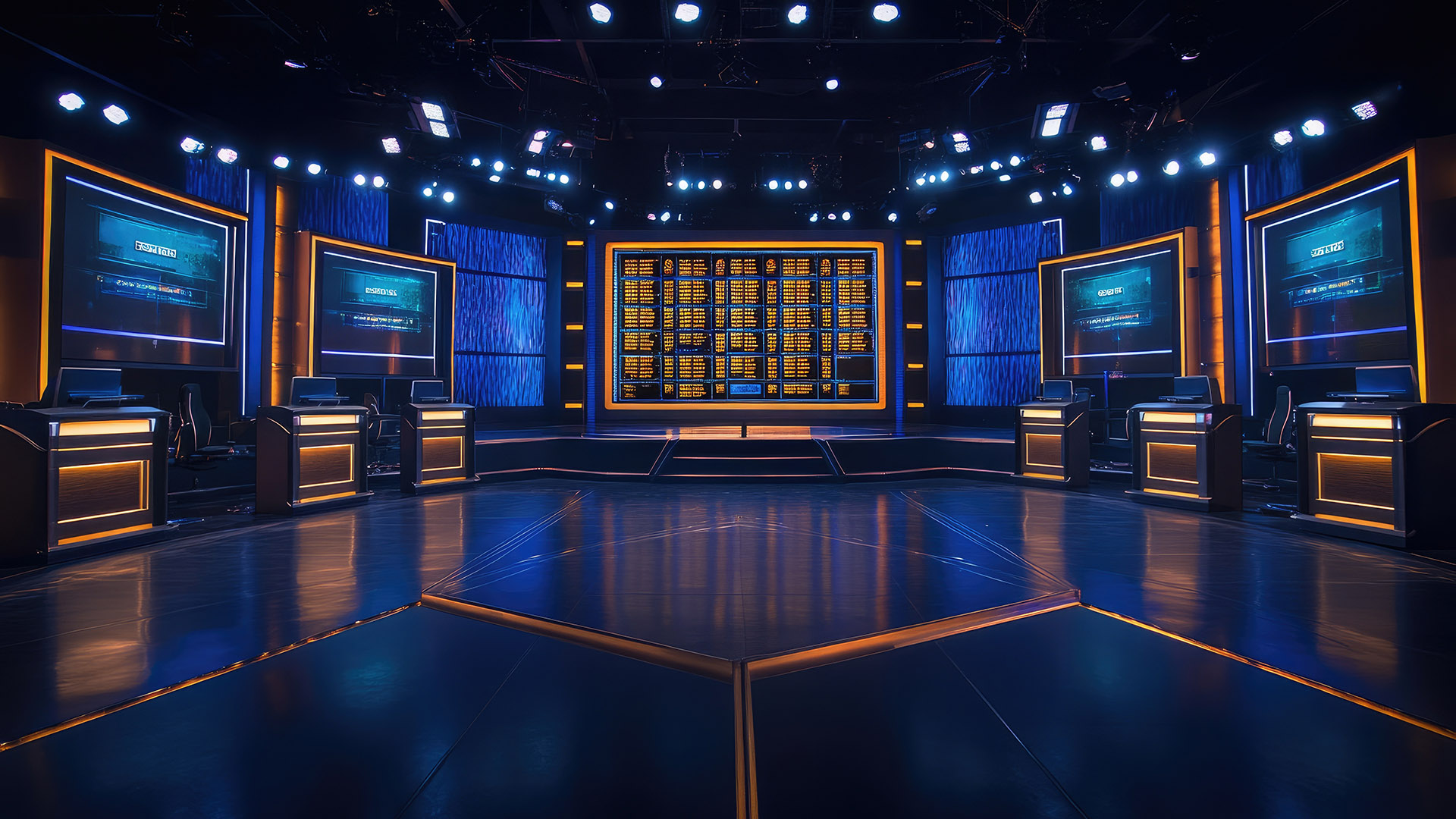 Game Show Virtual Set - Studio Rental Miami
