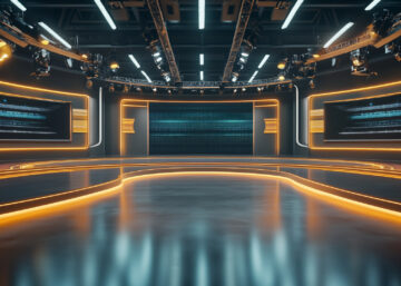 Host Wrap Virtual Set - Studio Rental Miami